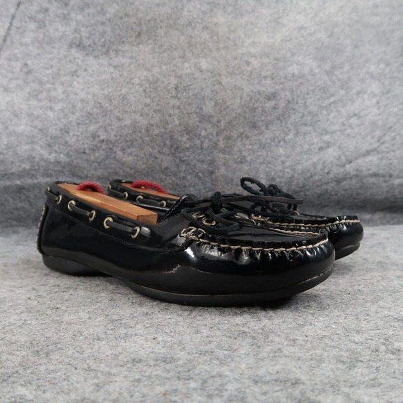 Sperry | Shoes | Sperry Shoes Womens 75 Flats Loafer Slip On Black 